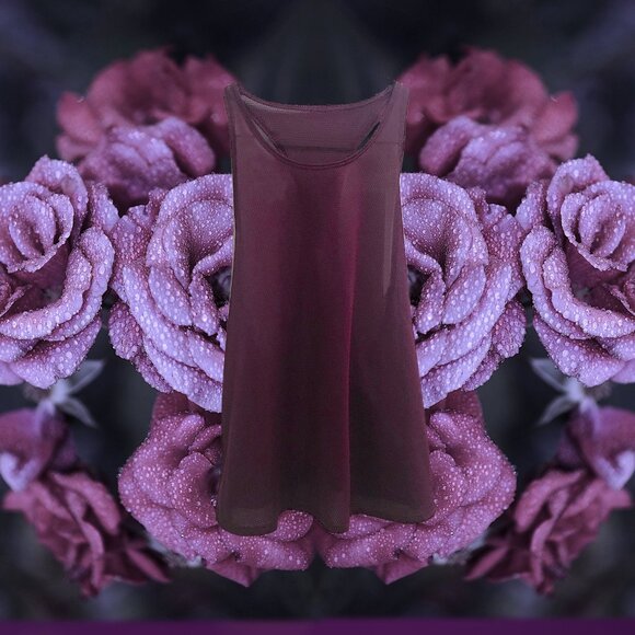 SEE VIDEO Cute Lululemon Tank in Burgundy Maroon Purple - Picture 5 of 8